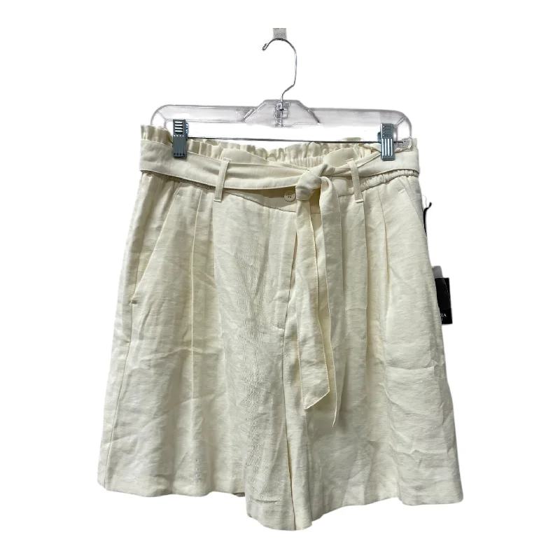Short Men's Inseam Dress ShortsShorts By Simply Vera In Cream, Size:14