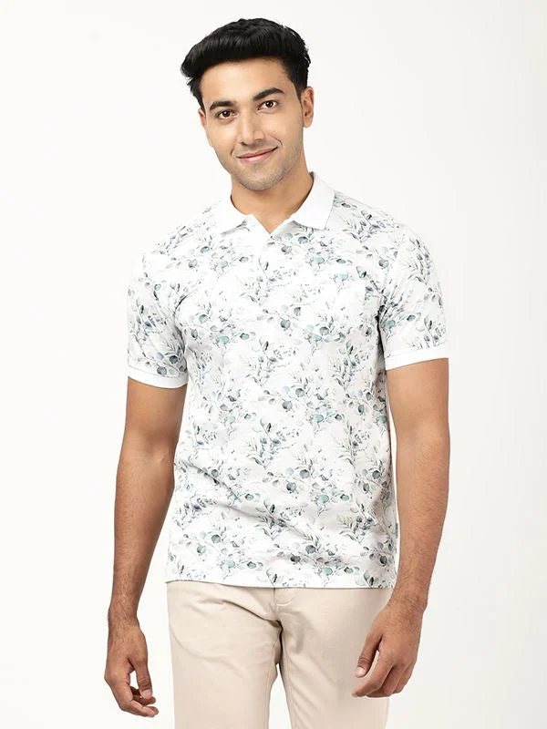 Men's Shirts with Bow TiesMen Printed Polo T-Shirt