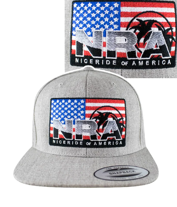 Comfortable Bucket Hats for Travel"NRA" Flatbill Snapback Hat