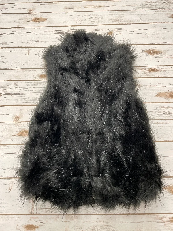 Durable Men's Car CoatsVest Faux Fur & Sherpa By Ci Sono In Black, Size: M