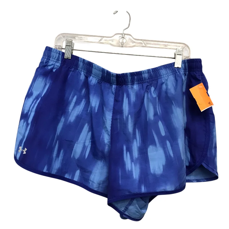 Lightweight Men's Travel ShortsAthletic Shorts By Under Armour In Blue, Size:Xl