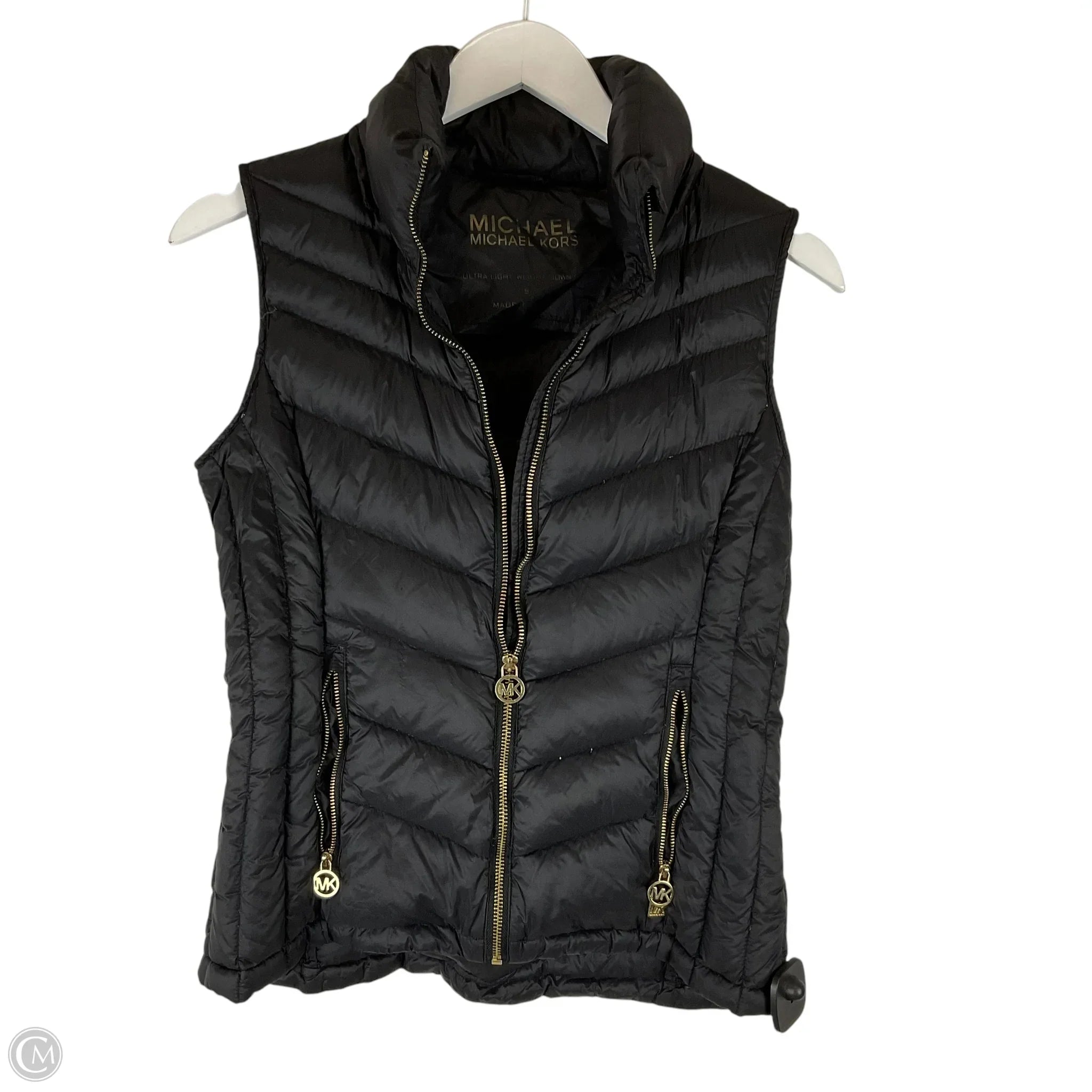 Essential Men's Puffer JacketsVest Puffer & Quilted By Michael By Michael Kors In Black, Size: S Essential Men's Puffer JacketsVest Puffer & Quilted By Michael By Michael Kors In Black, Size: S