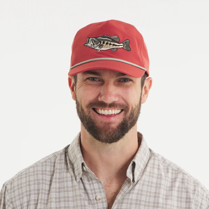 Colorful Straw HatsEnsenada Rope Hat - Wildlife - Bass