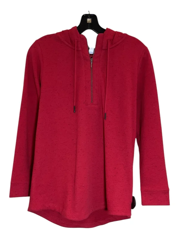 Men's Hoodies for CampingSweatshirt Hoodie By J. Jill In Red, Size: Sp