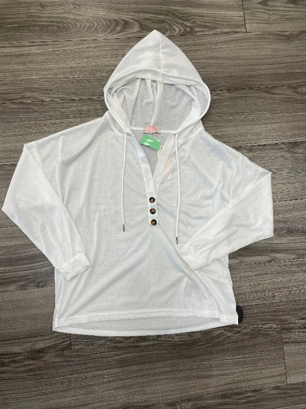 Men's Hoodies for Casual WearSweatshirt Hoodie By Bibi In Cream, Size: M