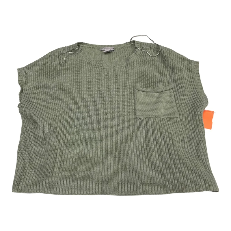 Men's Coats for Mild WeatherVest Sweater By Sincerely Jules In Green, Size: M