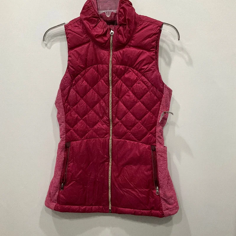 Men's Coats for SkiingVest Puffer & Quilted By Lululemon In Red, Size: 6