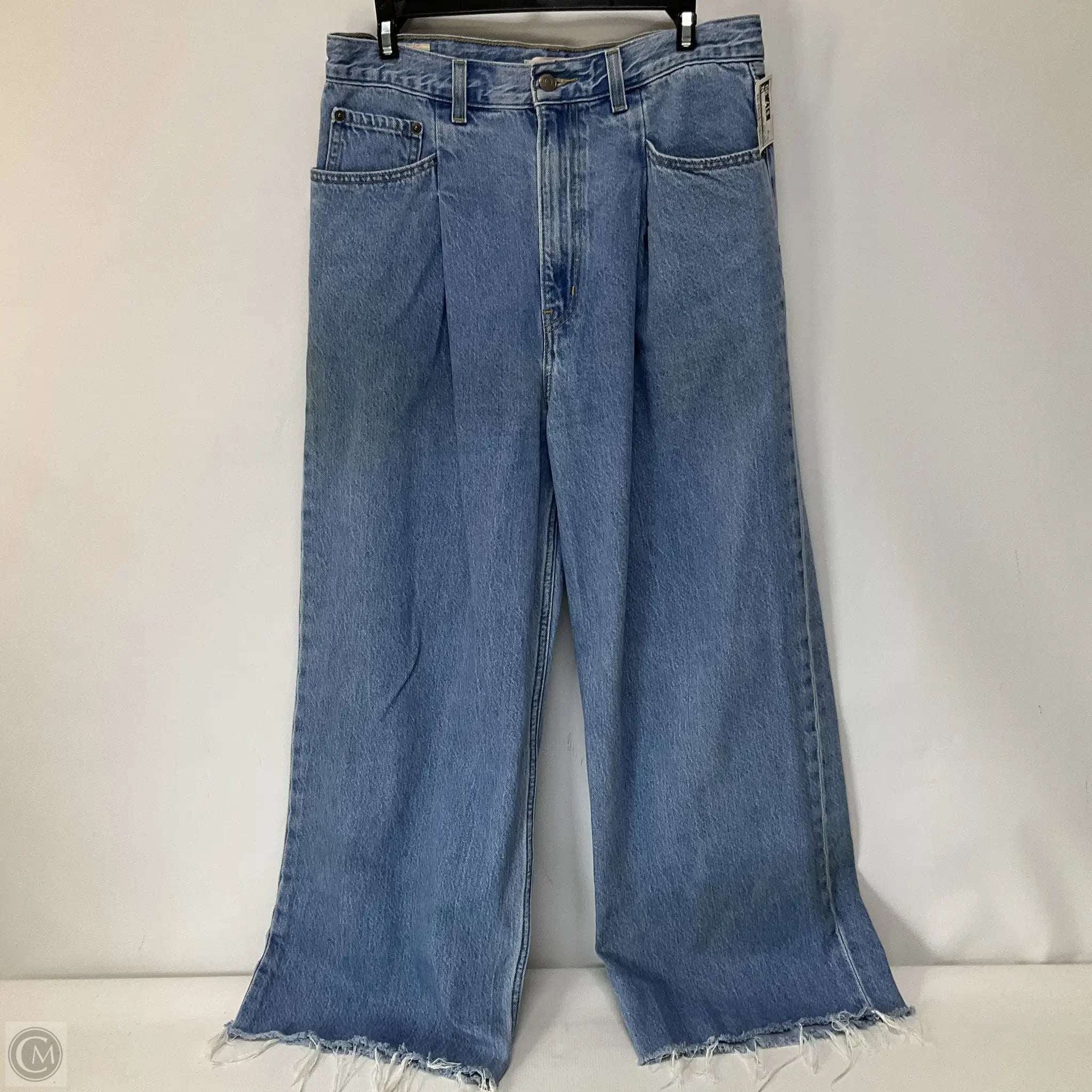 Hipster Men's JeansJeans Wide Leg By Levis In Blue Denim, Size: 10