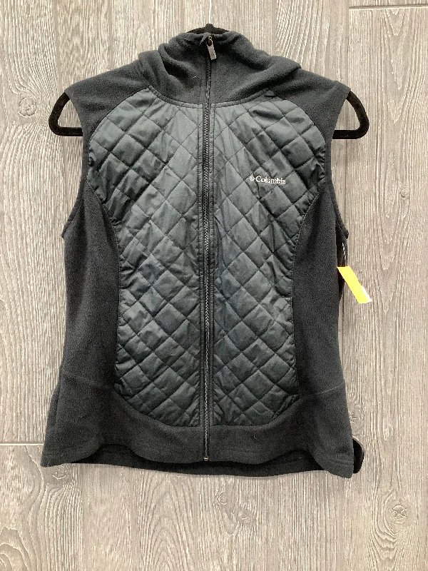 Men's Coats with Contrast StitchingVest Puffer & Quilted By Columbia In Black, Size: M Men's Coats with Contrast StitchingVest Puffer & Quilted By Columbia In Black, Size: M