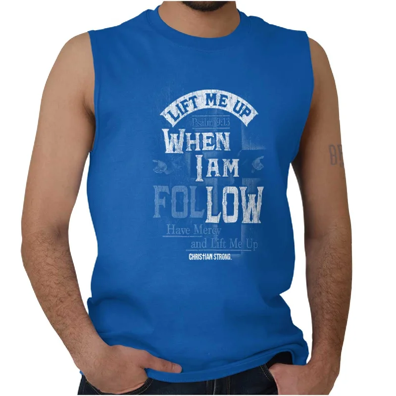 Men's Shirts with Wrinkle-Resistant FabricLift Me Up Sleeveless T-Shirt