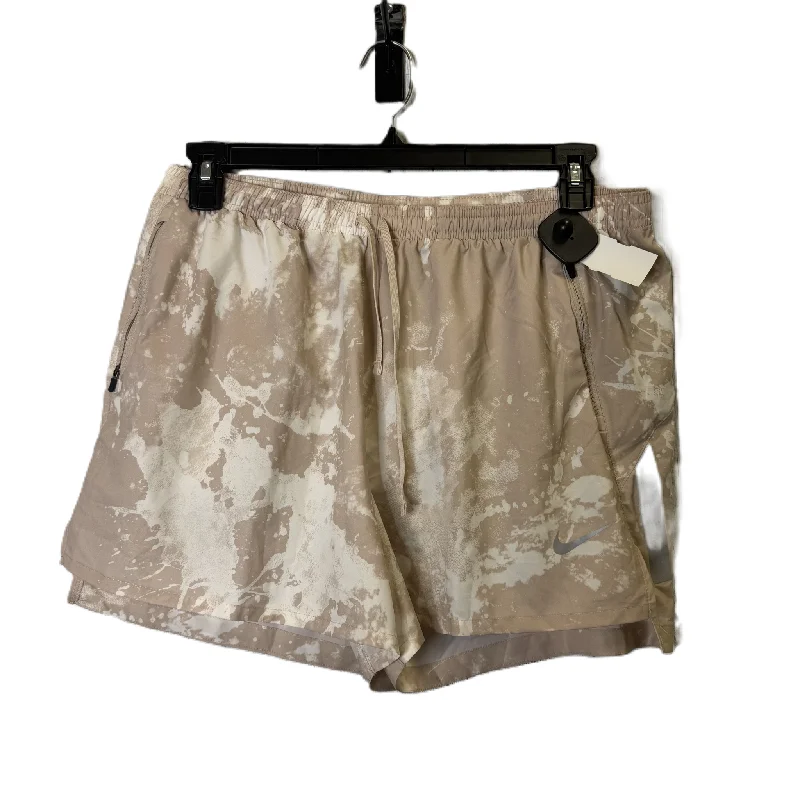 Cool and Crisp Men's Summer Linen and Cotton ShortsAthletic Shorts By Nike Apparel In Cream, Size: Xl Cool and Crisp Men's Summer Linen and Cotton ShortsAthletic Shorts By Nike Apparel In Cream, Size: Xl