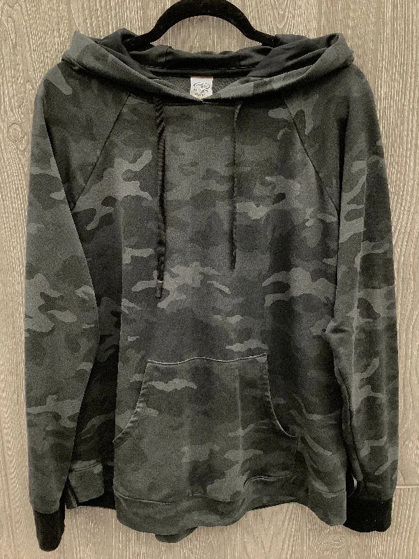 Men's Hoodies with Button-Down PocketsAthletic Sweatshirt Hoodie By Athletic Works In Grey, Size: Xxl Men's Hoodies with Button-Down PocketsAthletic Sweatshirt Hoodie By Athletic Works In Grey, Size: Xxl