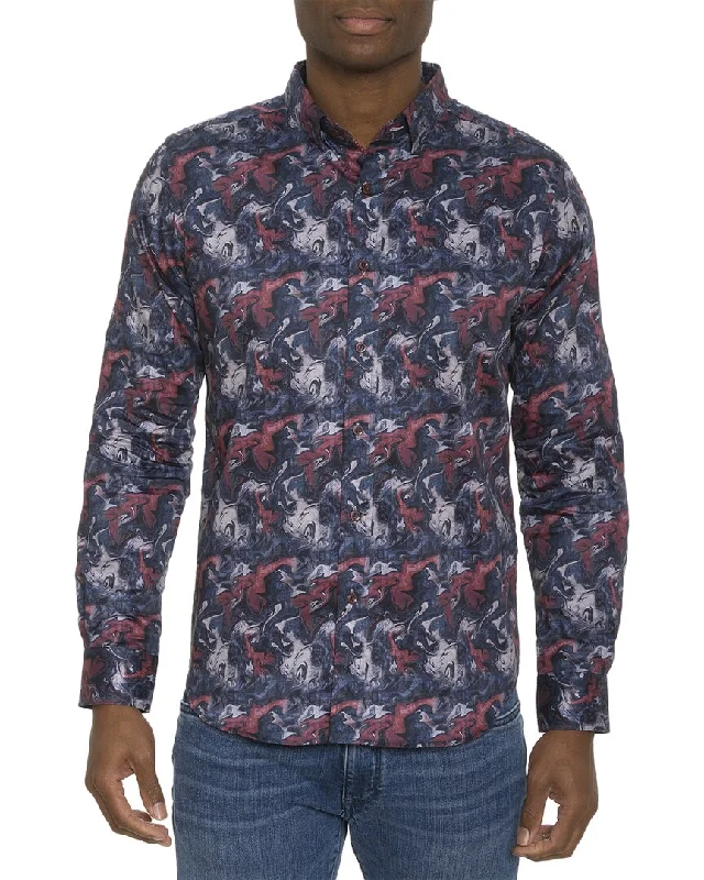 Men's Floral Print Shirts for Spring and SummerRobert Graham Casella Woven Shirt