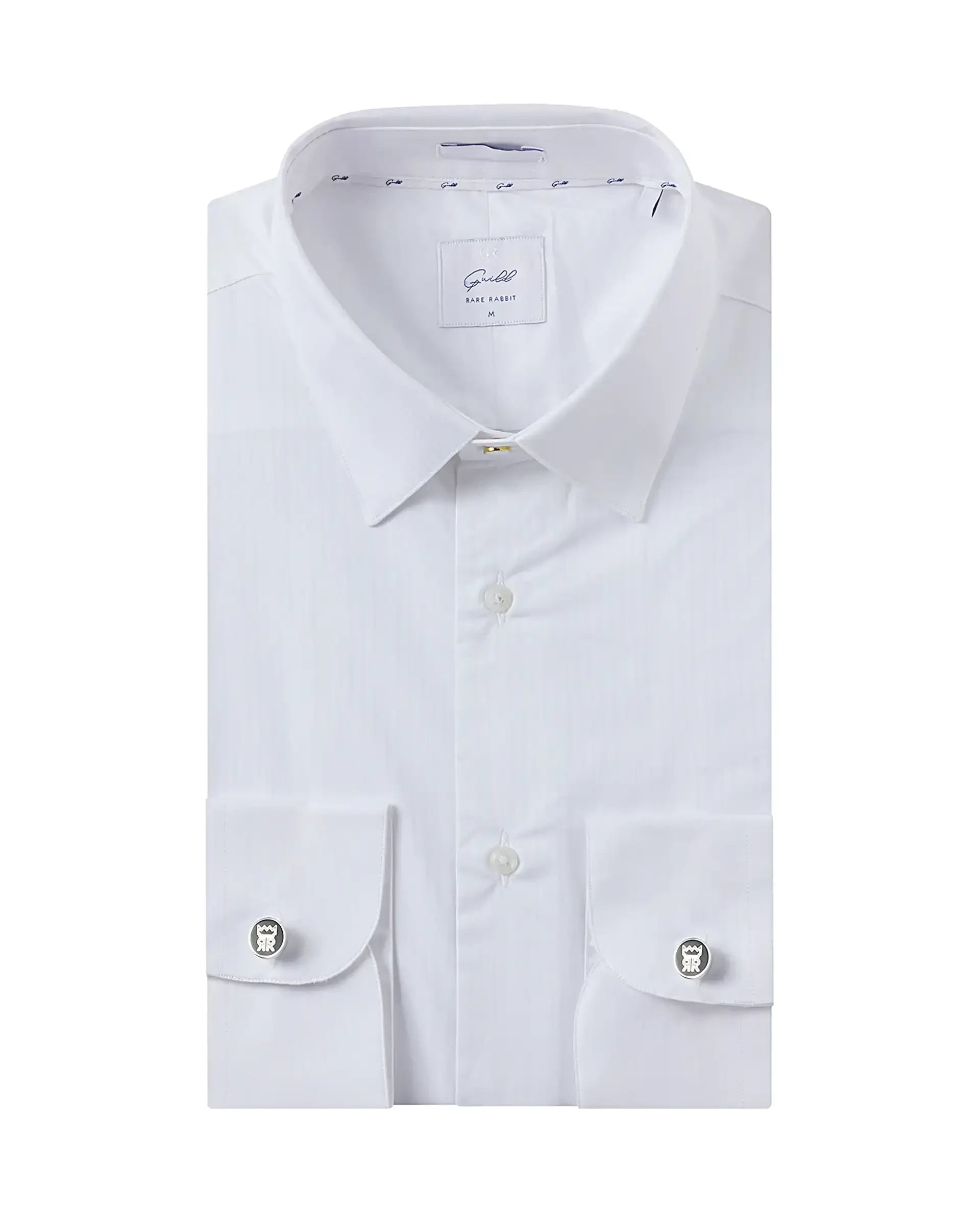 Men's Graphic Print T-Shirts for a Statement LookRare Rabbit Men Brisc White Cotton Fabric Full Sleeve Regular Fit Solid Formal Shirt Men's Graphic Print T-Shirts for a Statement LookRare Rabbit Men Brisc White Cotton Fabric Full Sleeve Regular Fit Solid Formal Shirt