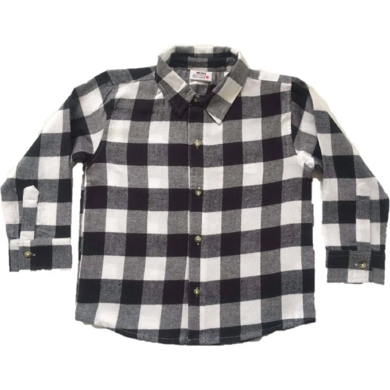 Men's V-Neck T-Shirts for a Flattering ShapeLegend Ls Flannel Shirt In Grey/black
