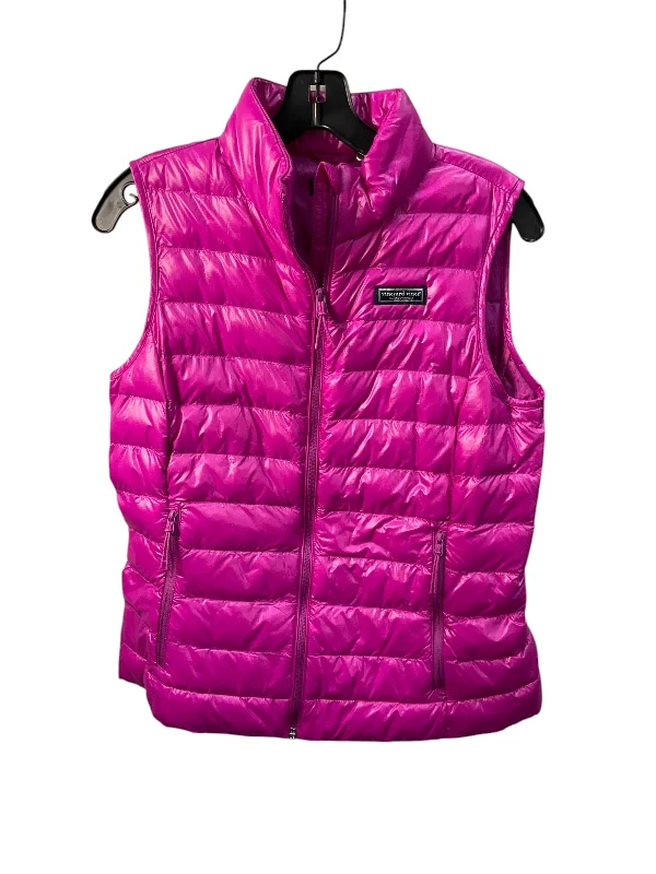 Men's Coats with Fur TrimVest Puffer & Quilted By Vineyard Vines In Pink, Size: S