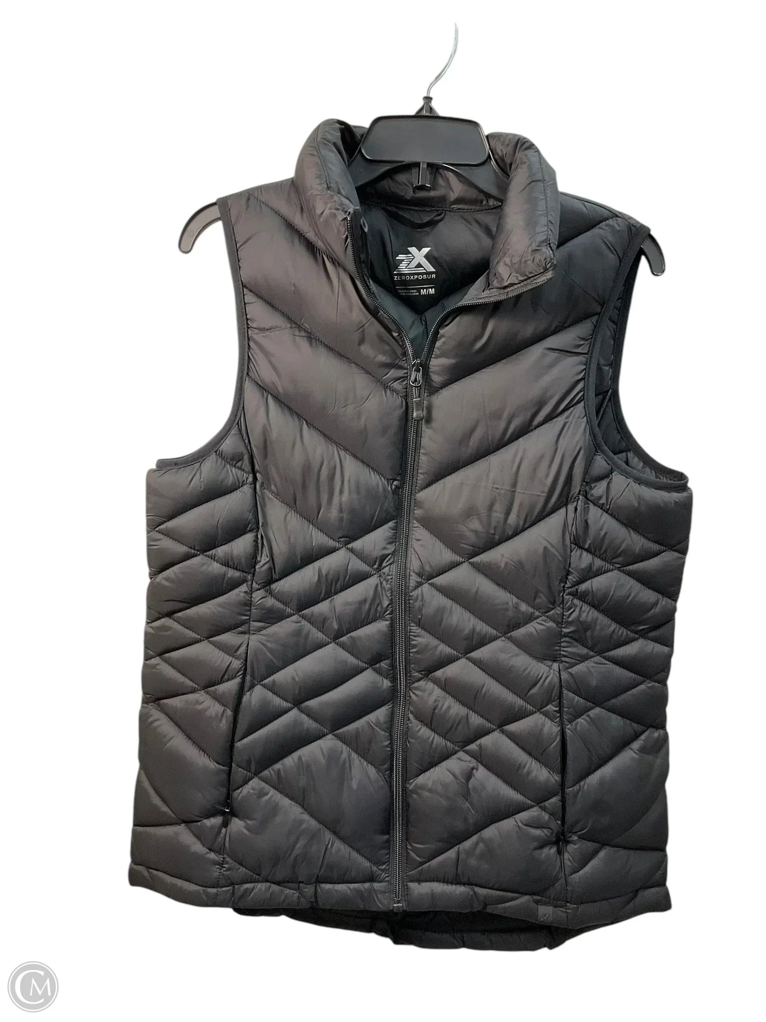 Men's Coats with Vintage StyleVest Puffer & Quilted By Zero Xposure In Black, Size: M Men's Coats with Vintage StyleVest Puffer & Quilted By Zero Xposure In Black, Size: M