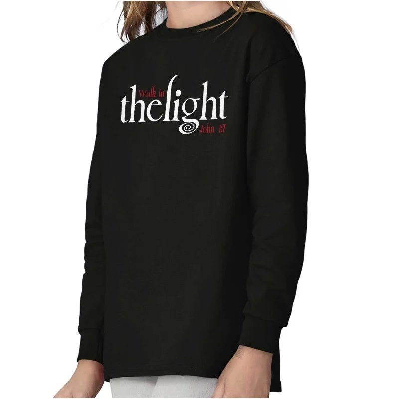 Stylish Men's HenleysThe Light Youth Long Sleeve T-Shirt