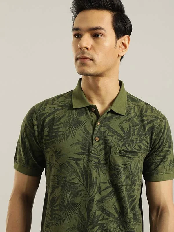 Men's Shirts with Velcro ClosuresMen Solid Polo T-Shirt