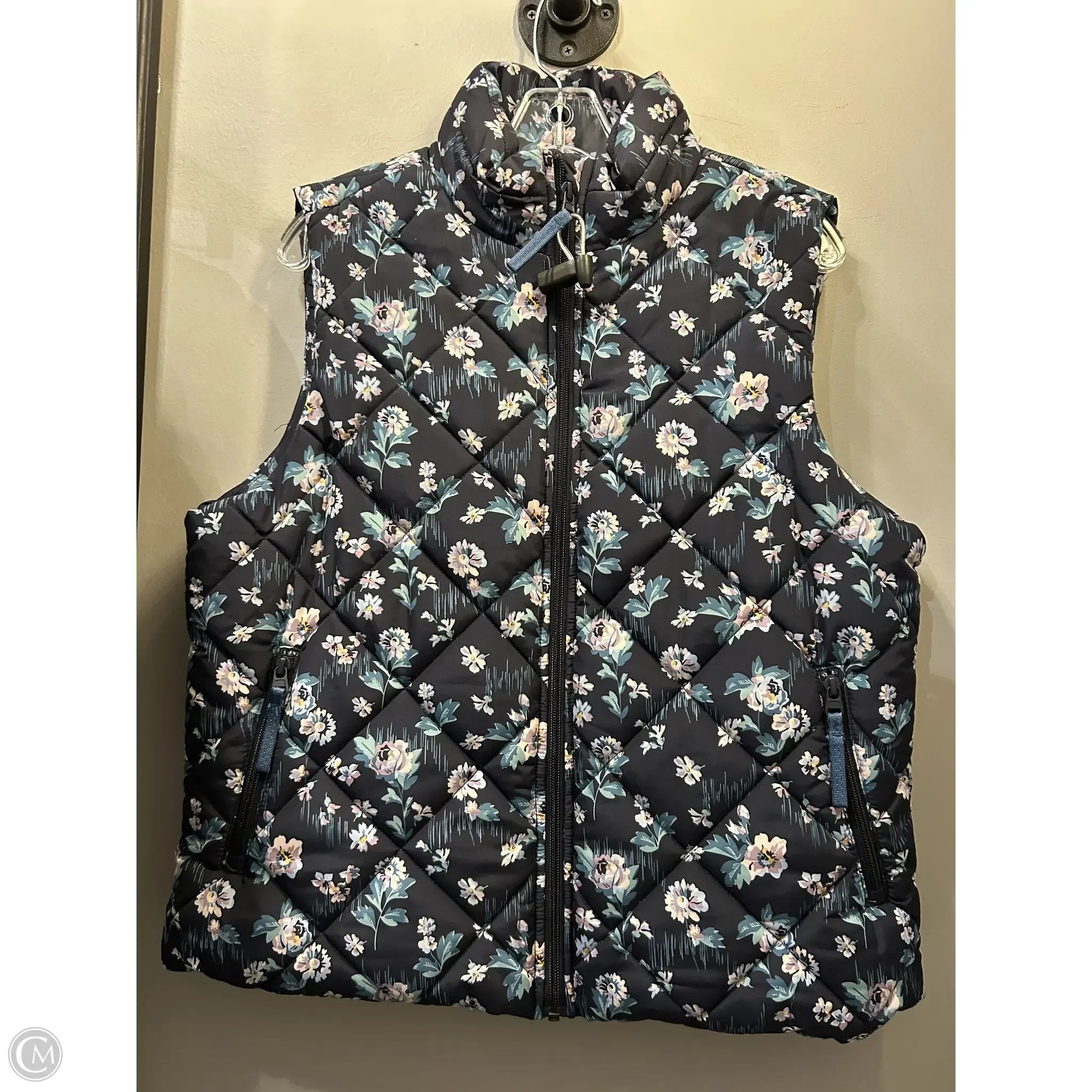 Affordable Men's Winter CoatsVest Puffer & Quilted By Vera Bradley In Blue, Size: L