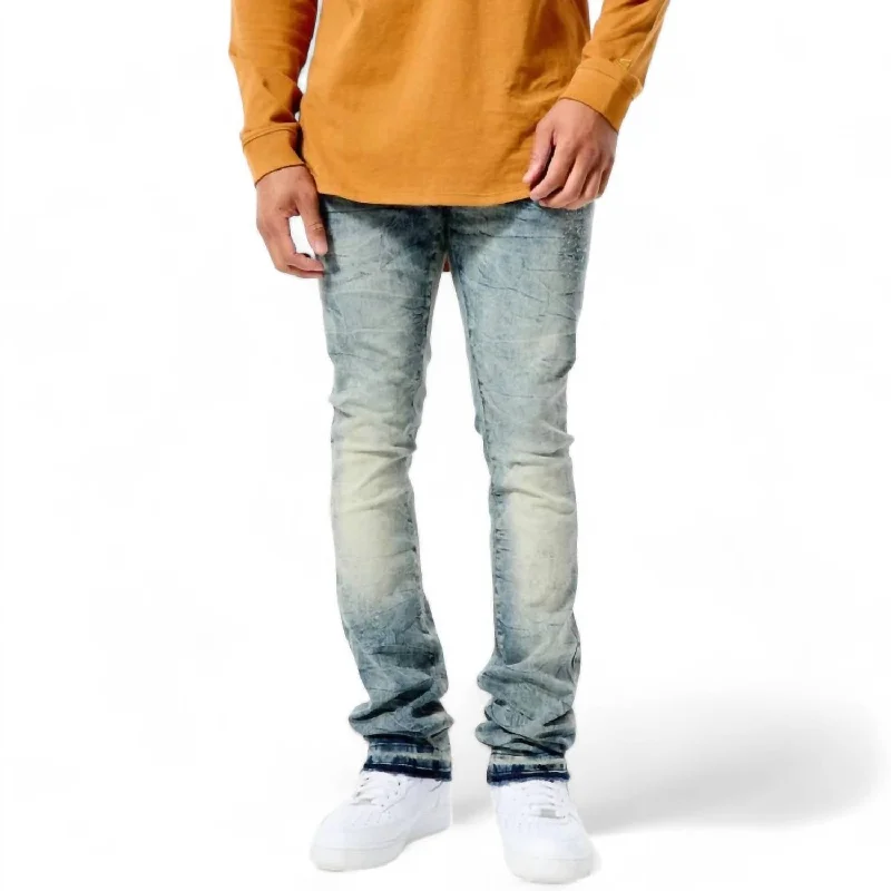 Yoked Back Men's JeansMen's Martin Stacked Woodstock Denim Jean In Death Valley