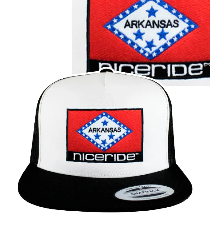 Trendy Work Hats"Arkansas" Trucker Hat