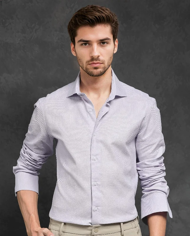 Men's Hunting Shirts for Camouflage and ComfortRare Rabbit Men's Comb-1 Pastel Purple Cotton Fabric Full Sleeves Solid Shirt Men's Hunting Shirts for Camouflage and ComfortRare Rabbit Men's Comb-1 Pastel Purple Cotton Fabric Full Sleeves Solid Shirt