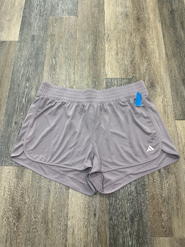 Short-Inseam Men's Dress and Casual PantsAthletic Shorts By Adidas In Purple, Size: 2x Short-Inseam Men's Dress and Casual PantsAthletic Shorts By Adidas In Purple, Size: 2x