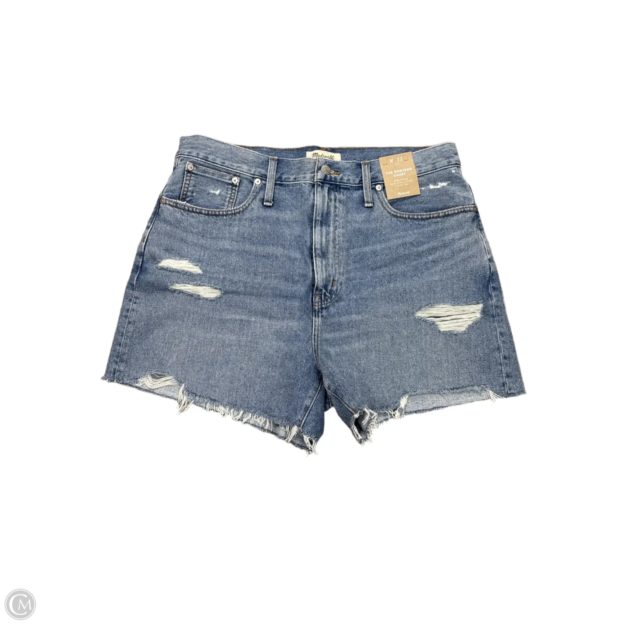 All-Season Men's Versatile ShortsShorts By Madewell In Blue Denim, Size: Xl