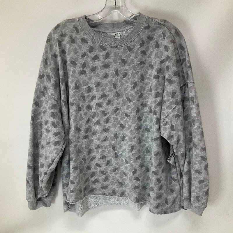 Men's Hoodies for SpringSweatshirt Crewneck By Aerie In Grey, Size: S