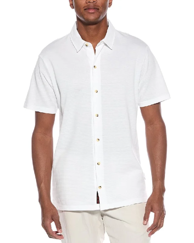 Layered Men's Henley ShirtsSovereign Code Rick Woven Shirt
