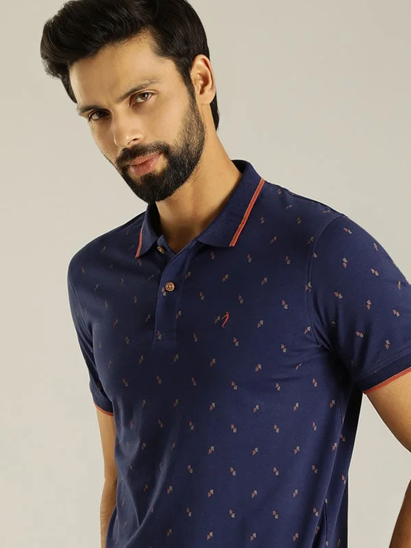 Men's Tailored Shirts for a Professional AppearanceMen Printed Polo T-Shirt