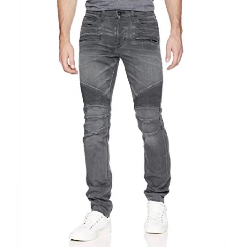 Modern Ripped and Distressed Men's JeansMen's Blinder Biker Jean In Boxo