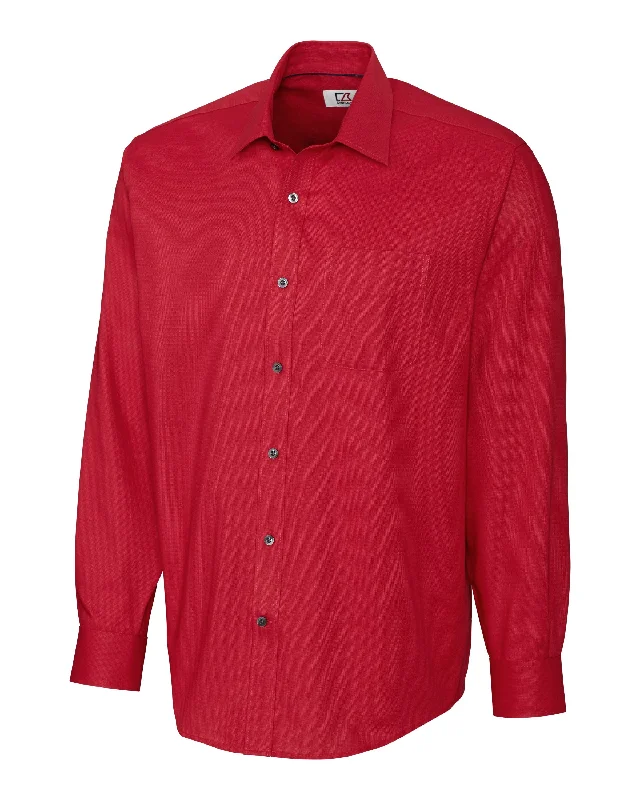 Men's Rugby Shirts for a Sporty LookCutter & Buck Men's L/S Epic Easy Care Spread Nailshead Shirt Men's Rugby Shirts for a Sporty LookCutter & Buck Men's L/S Epic Easy Care Spread Nailshead Shirt