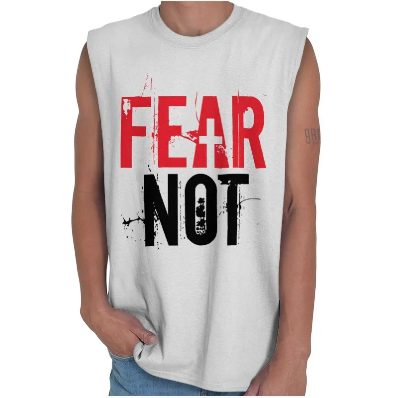 Men's Shirts for CampingFear Not Sleeveless T-Shirt