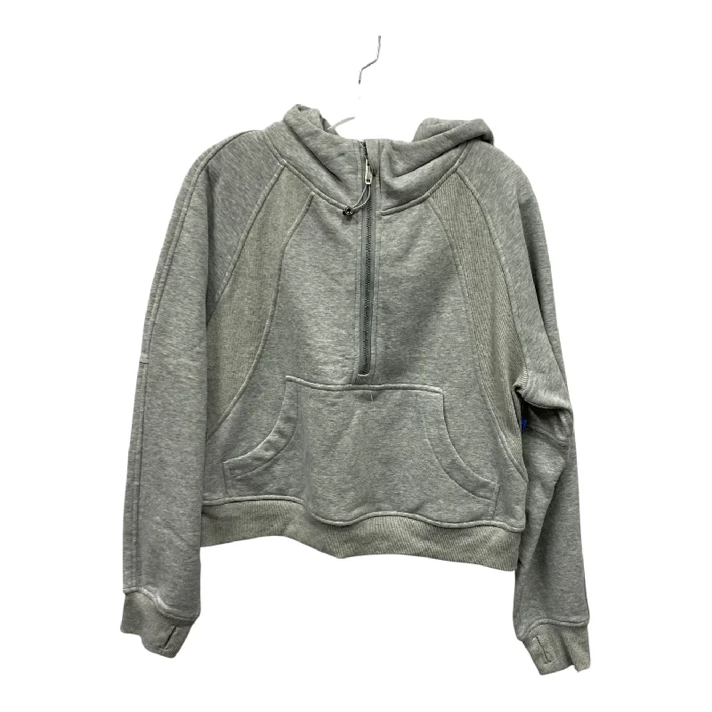 Men's Hoodies with Pass-Through PocketsSweatshirt Hoodie By Trendy Queen In Grey, Size:M Men's Hoodies with Pass-Through PocketsSweatshirt Hoodie By Trendy Queen In Grey, Size:M