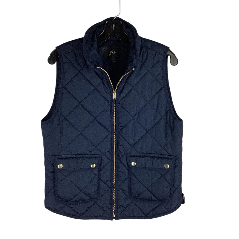 Men's Coats with Removable LiningsVest Puffer & Quilted By J. Crew In Navy, Size: M