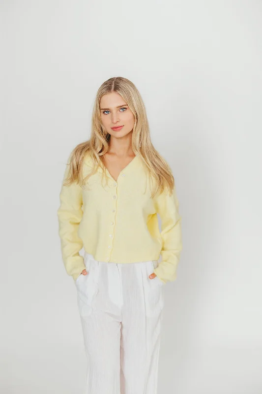 Men's Sweaters in Neutral ColorsPiper Cardigan in Butter