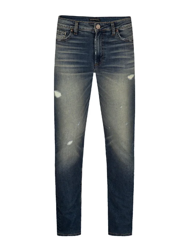 Jeans for Men with Skinny LegsMen's Brando Distressed Jean In Le Mans