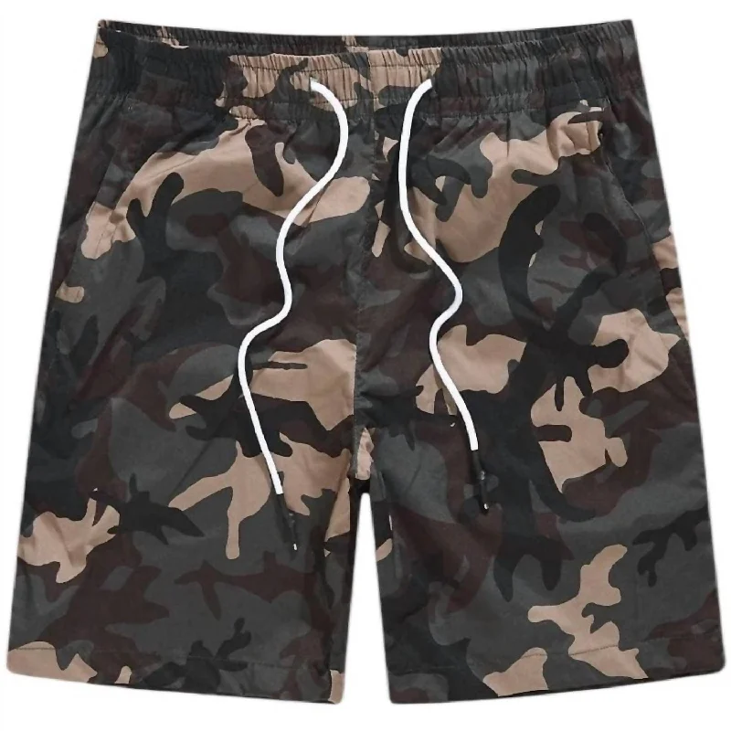 Zippered and Secure Men's Cargo and Travel ShortsMen's Retro Ibiza Lounge Shorts In Woodland Zippered and Secure Men's Cargo and Travel ShortsMen's Retro Ibiza Lounge Shorts In Woodland