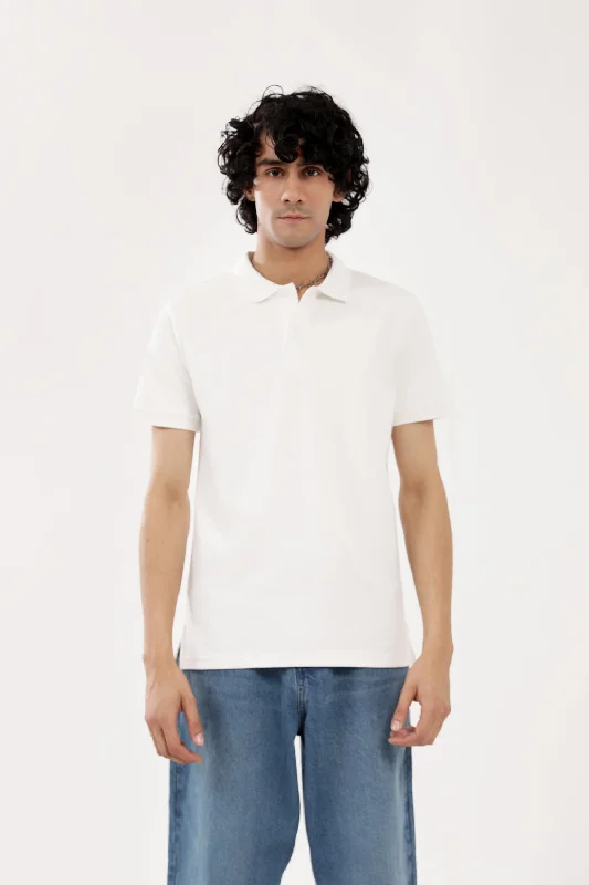 Solid-Colored Men's ShirtsTEXTURED POLO