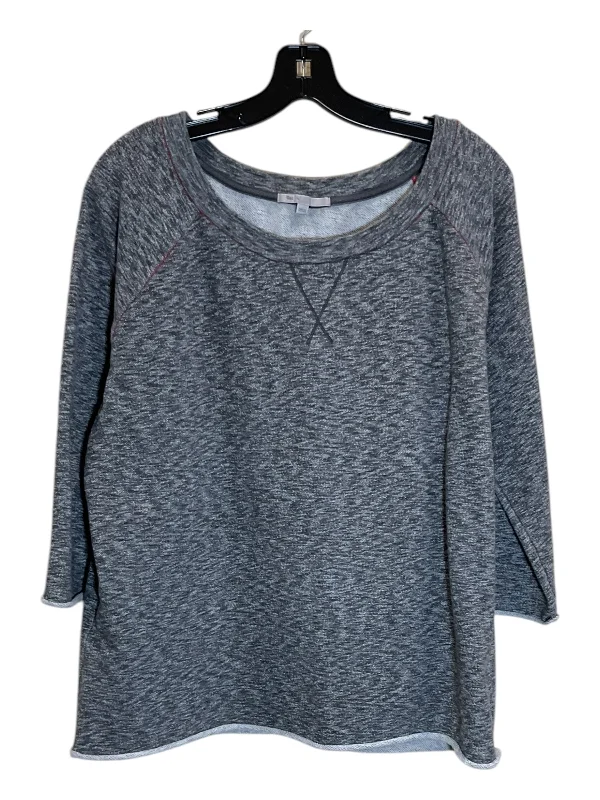 Men's Hoodies with Built-In HeadphonesSweatshirt Crewneck By Gap In Grey, Size: Xl