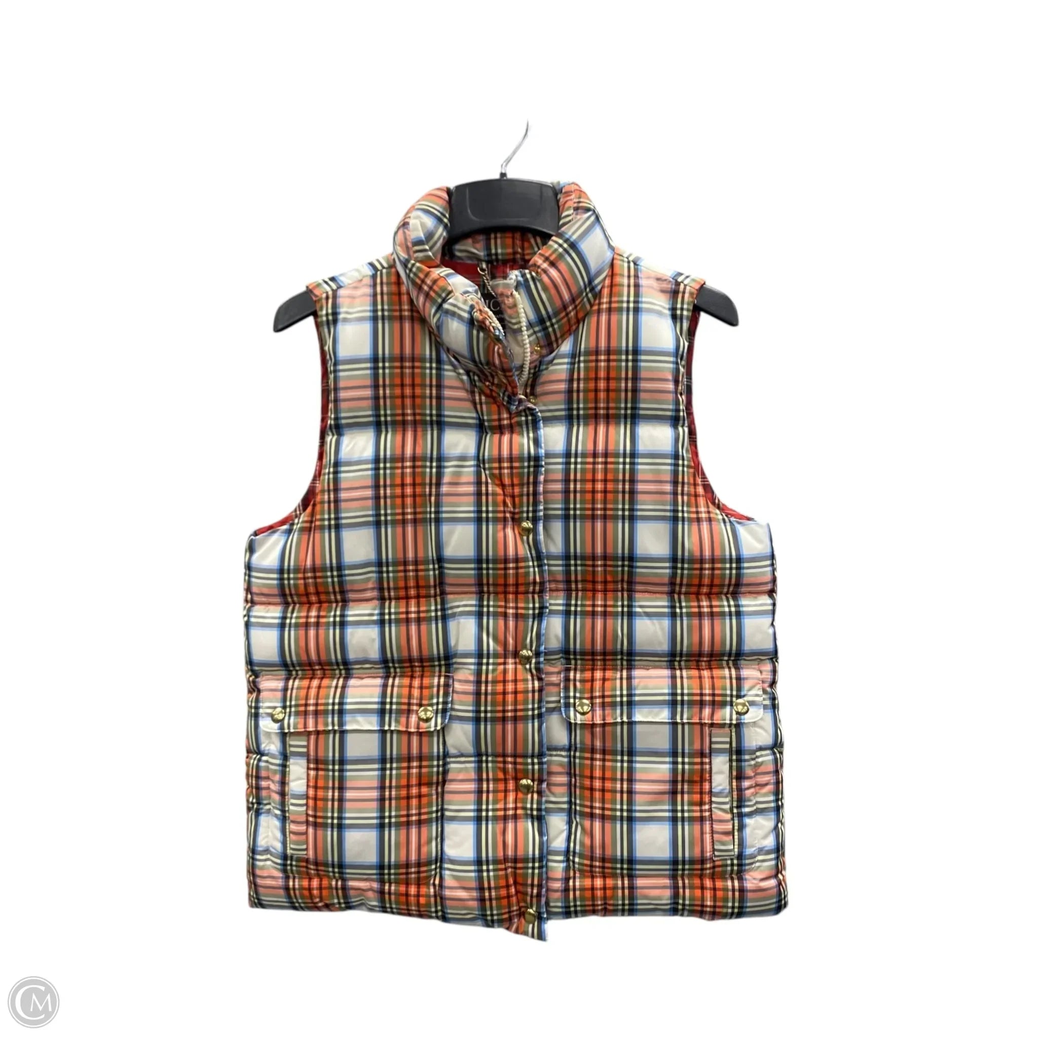 High-Quality Men's Duffle CoatsVest Puffer & Quilted By J. Crew In Red, Size: S