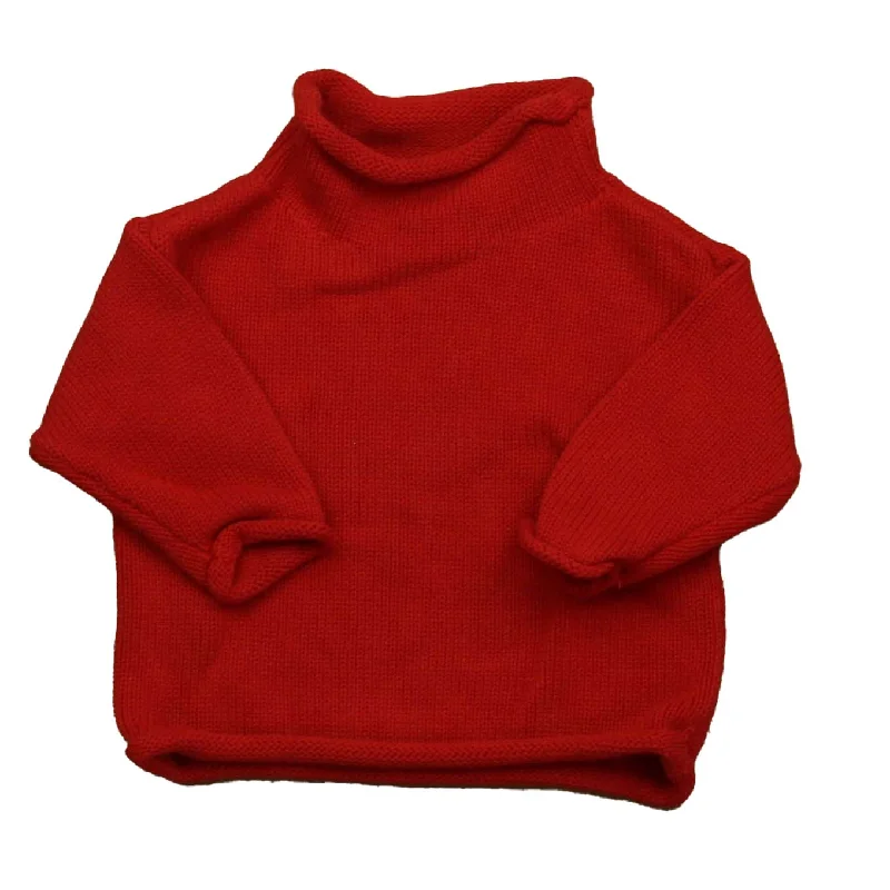 Men's Sweaters with Ribbed HemsClassic Prep Girls Red Sweater