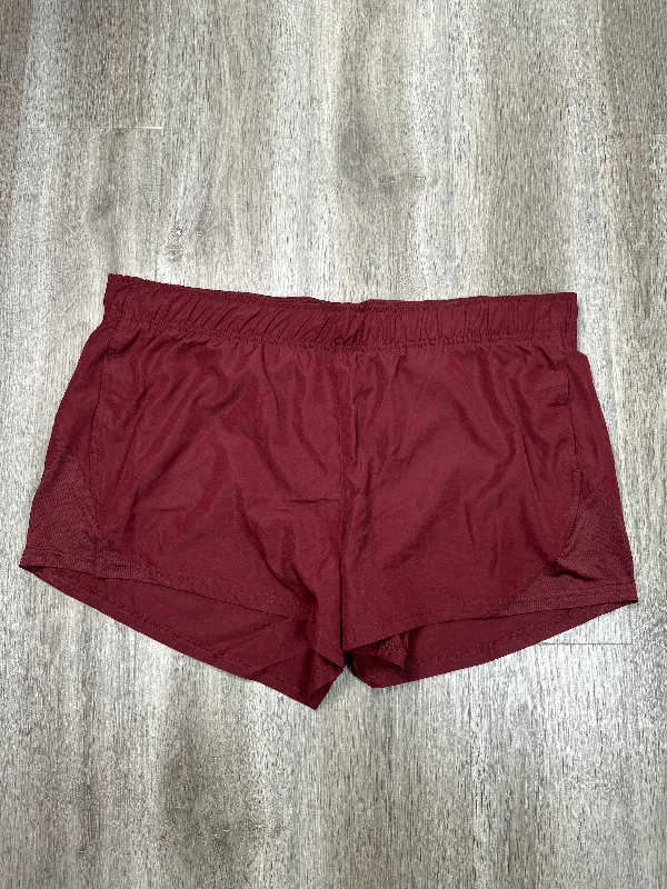 Men's Patterned Bermuda Shorts for FunAthletic Shorts By Athletic Works In Red, Size: 3x Men's Patterned Bermuda Shorts for FunAthletic Shorts By Athletic Works In Red, Size: 3x