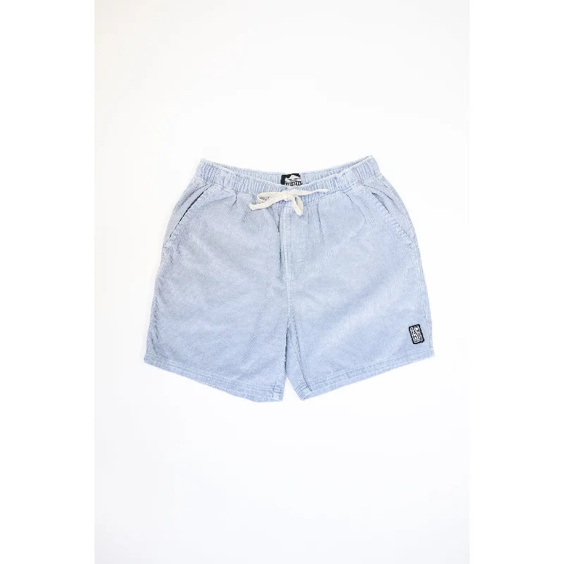 Quick-Drying Men's Activity ShortsBamBooBay Chill Cord Shorts Light Blue