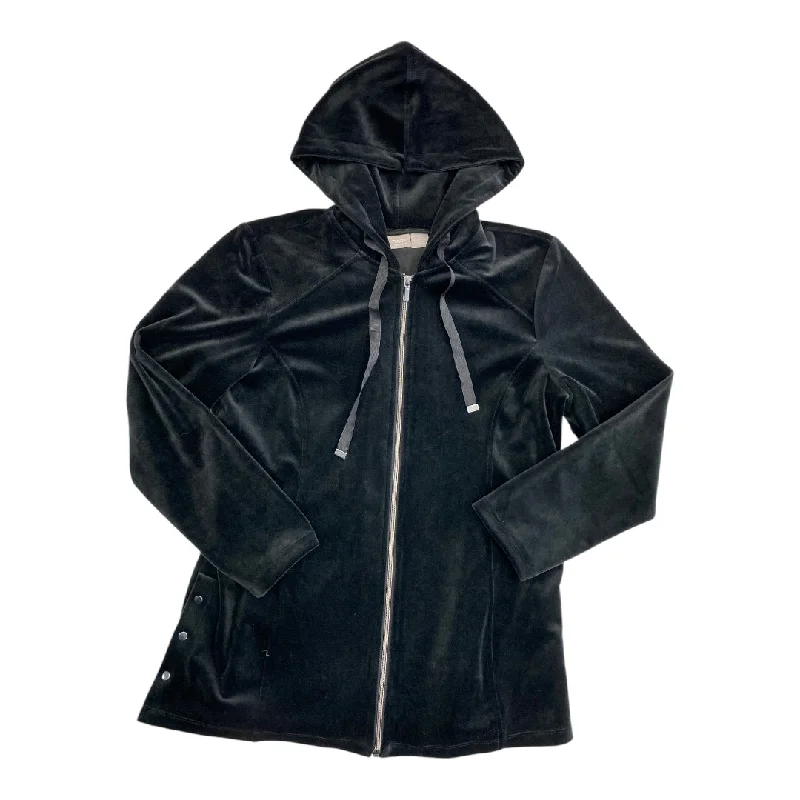 Men's Hoodies for GymSweatshirt Hoodie By Chicos In Black, Size: M