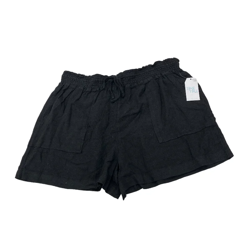 Functional Men's Multi-Pocket ShortsBLACK SHORTS by TIME AND TRU Size:XL
