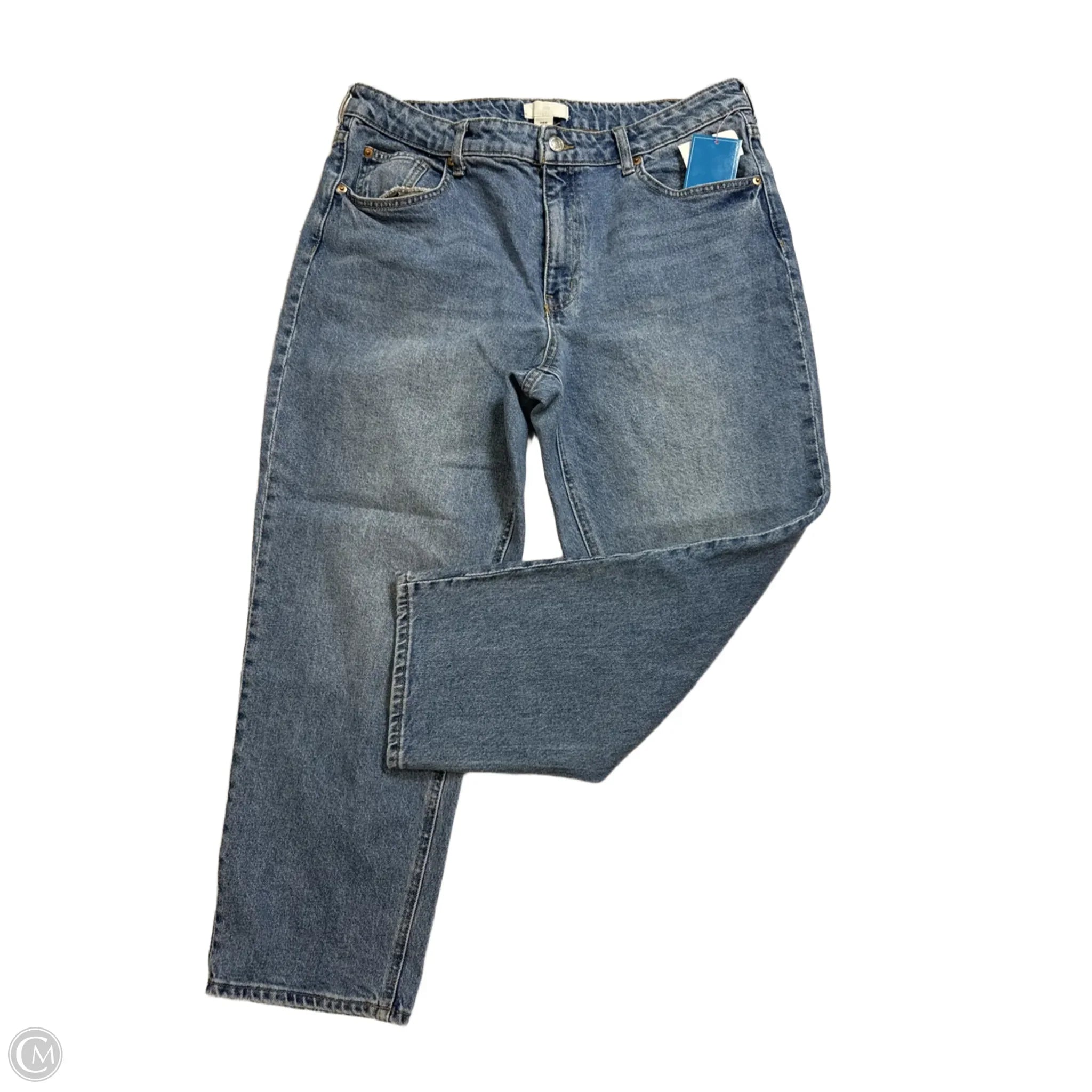 Classic Men's Jeans StyleJeans Straight By H&m In Blue Denim, Size: 16