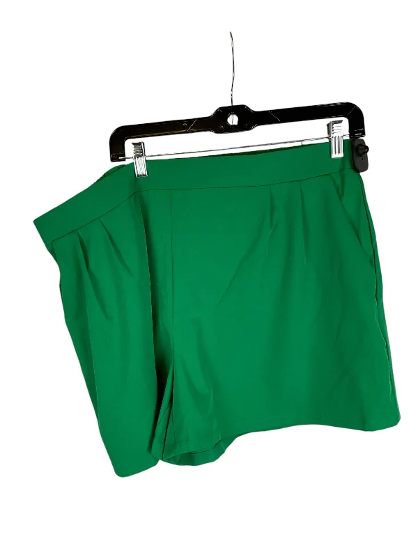 Workout-Ready Men's Active ShortsShorts By Umgee In Green, Size: 2x